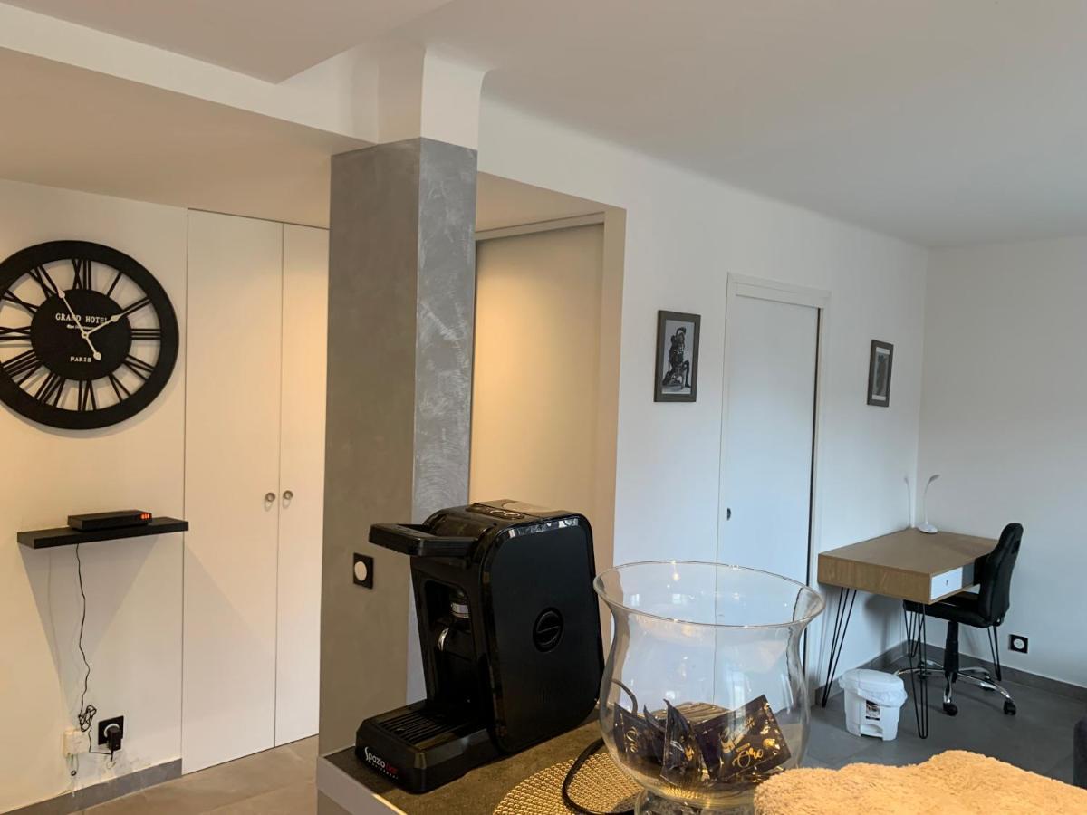 Grand Studio Tres Agreable Avec Bar, Cuisine Et Terrasse Cagnes-sur-Mer Esterno foto